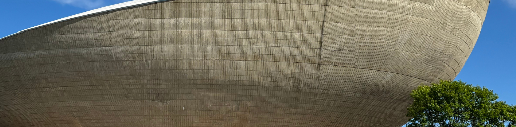 Image of a building - the Egg in Albany. NY
